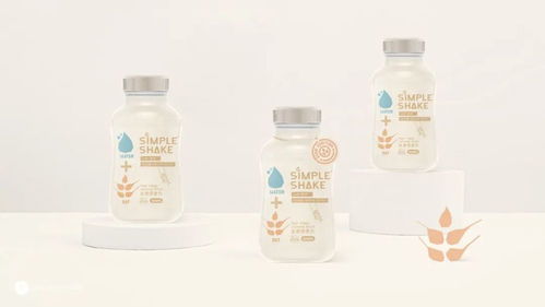 燕麦乳饮品包装设计